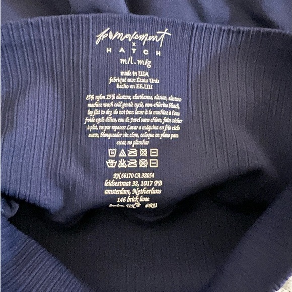 NWOT Free People Movement x Hatch Biker Shorts - Picture 5 of 5